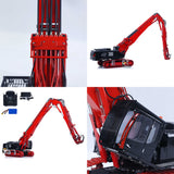 1/14 RC Hydraulic Excavator K970-300 LED Light System On  