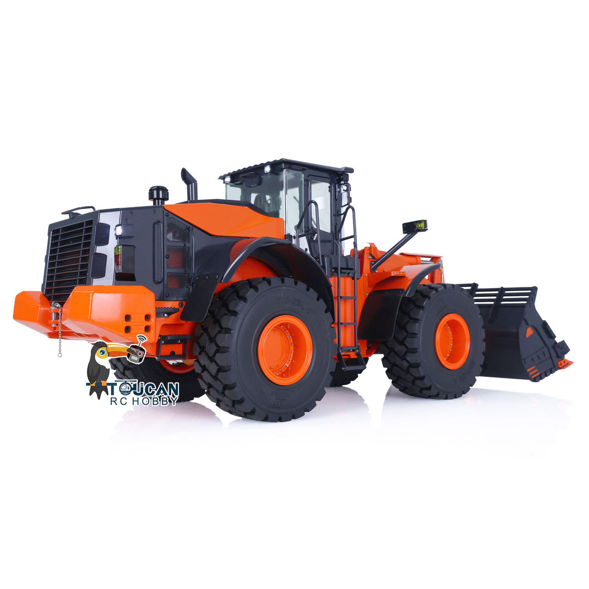 1/14 RC Brushless Hydraulic Loader 2-Speed Transmission Orange