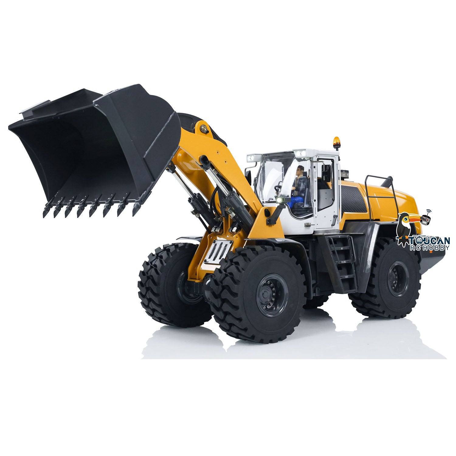 1/14 Liebherr 580 Loader with Manual Quick Attachment System