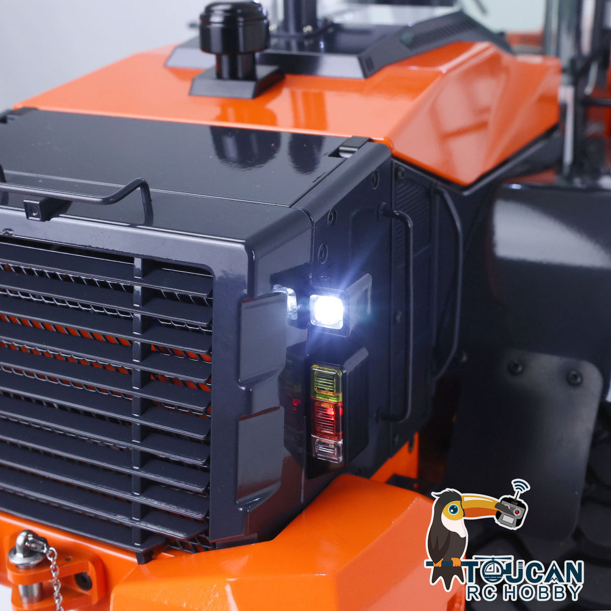 1/14 RC Hydraulic Loader 16.5kg Net Weight 3.5 Bar Oil Pressure 