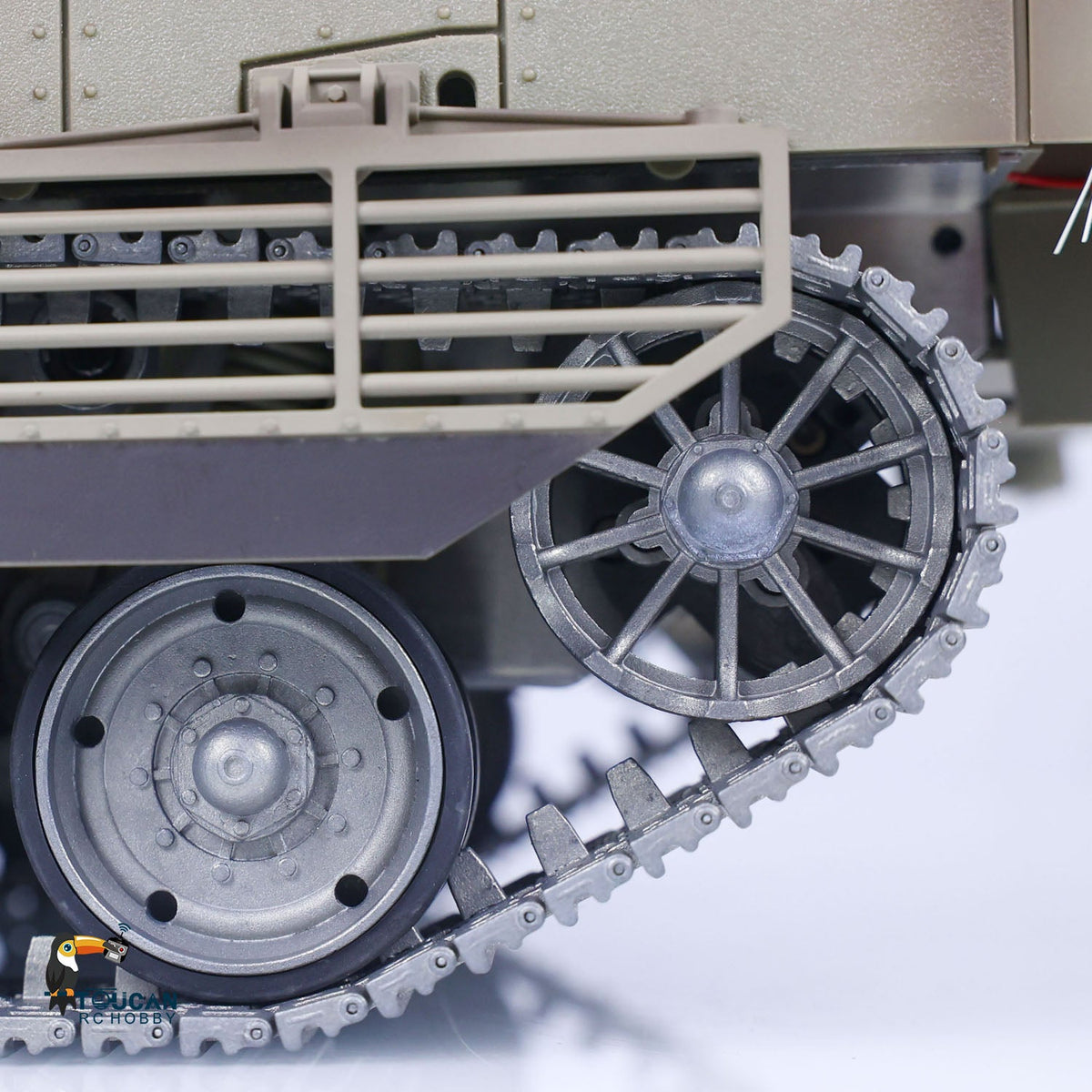 Henglong 1/16 TK7.1 IDF Merkava MK IV 3958 RTR RC Tank with 360 Degrees Turret IR Metal Chassis Tracks Sprockets Idlers road Wheels Steel Gearbox