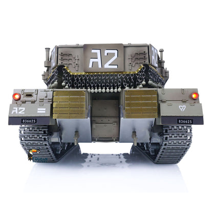 Henglong 1/16 TK7.1 IDF Merkava MK IV 3958 RTR RC Tank with 360 Degrees Turret IR Metal Chassis Tracks Sprockets Idlers road Wheels Steel Gearbox