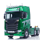 1/14 RC Articulated Truck 6x6 KABO-K770S Electric Windshield Wipers Close-Up