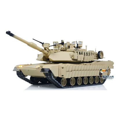 1/16 RC Abrams M1A2 Tank 3918 Full Metal Chassis Side Profile