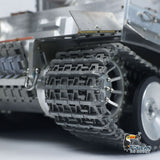 1/8 metal rc tank barrel elevation 30 degrees up and down