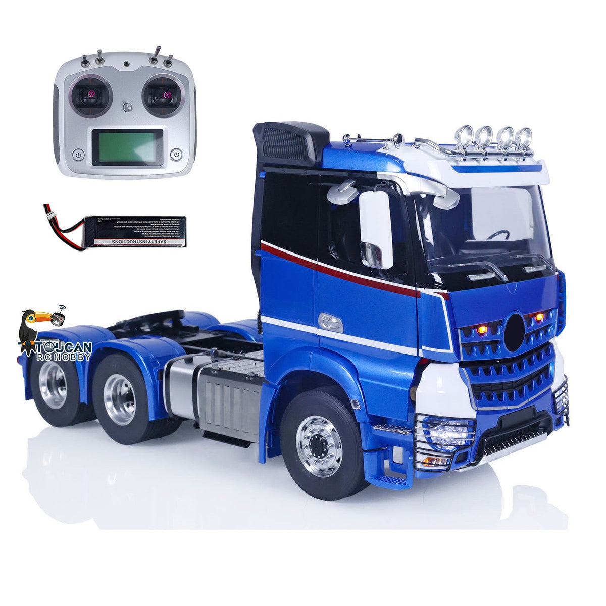 LESU 1/14 6x6 RC Tractor Truck 1851 Radio Control Lorry Vehicle