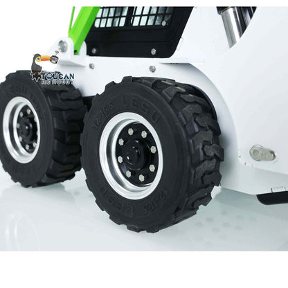 TOUCAN RC HOBBY LESU Aoue LT5H 1/14 Metal RC Wheeled Loader Skid-Steer Hydraulic Engineering Truck Light Sound System Flysky I6S Controller