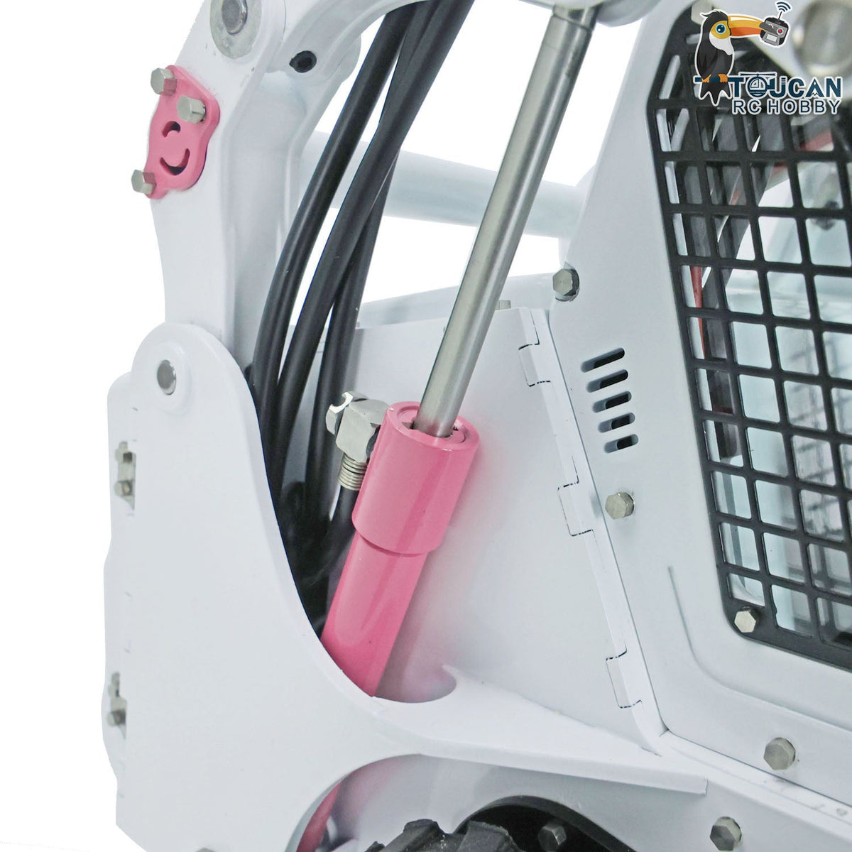 TOUCAN RC HOBBY LESU Aoue LT5H 1/14 Metal RC Wheeled Loader Skid-Steer Hydraulic Engineering Truck Light Sound System Flysky I6S Controller