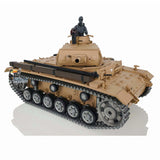 1/16 Scale TK7.0 Customized Version Henglong Panzer III H Ready To Run RC Model Tank 3849 Metal Tracks Wheels Smoke Sound BB IR