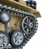1/16 Scale TK7.0 Customized Version Henglong Panzer III H Ready To Run RC Model Tank 3849 Metal Tracks Wheels Smoke Sound BB IR