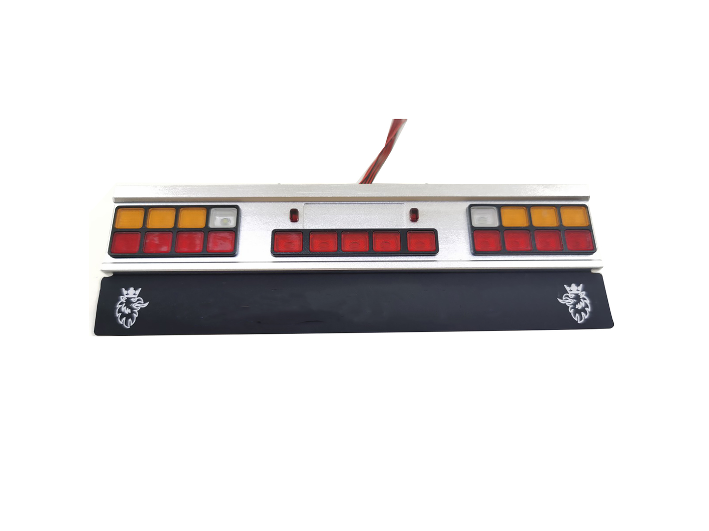 Grad 1/14 Skala Schwanz Strahl Led Rücklicht Fender DIY Für Tamiya Fernbedienung Traktor Lkw Auto Modell