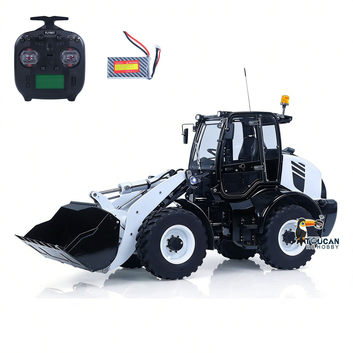 Lesu 1/14 Metal RC Hydraulic Loader Aoue WA100M-8