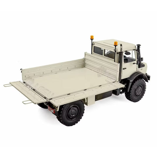 TOUCAN RC HOBBY LESU U4023 1/14 Metal RC Off Road Truck PNP Remote Control All Terrain Crawler Car Vehicle 3 Speed Transmission Differential Locks Steel Cargo Bed Light Sound System for Hobby Model Enthusiast