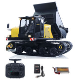 FROG T14R Metal 1/14 Dump Truck Hydraulic Crawler with Tailgate Version including Frsky X14 Radio and Electric Wiper with Battery Charger