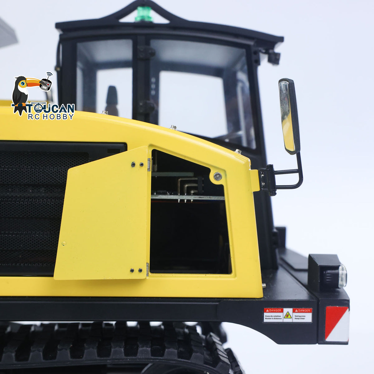 FROG T14R Metal 1/14 Dump Truck Crawler Hydraulic with One-Key Automatic Dump and 360-Degree Bucket Rotation featuring Frsky X14 Transmitter and Full Electronics