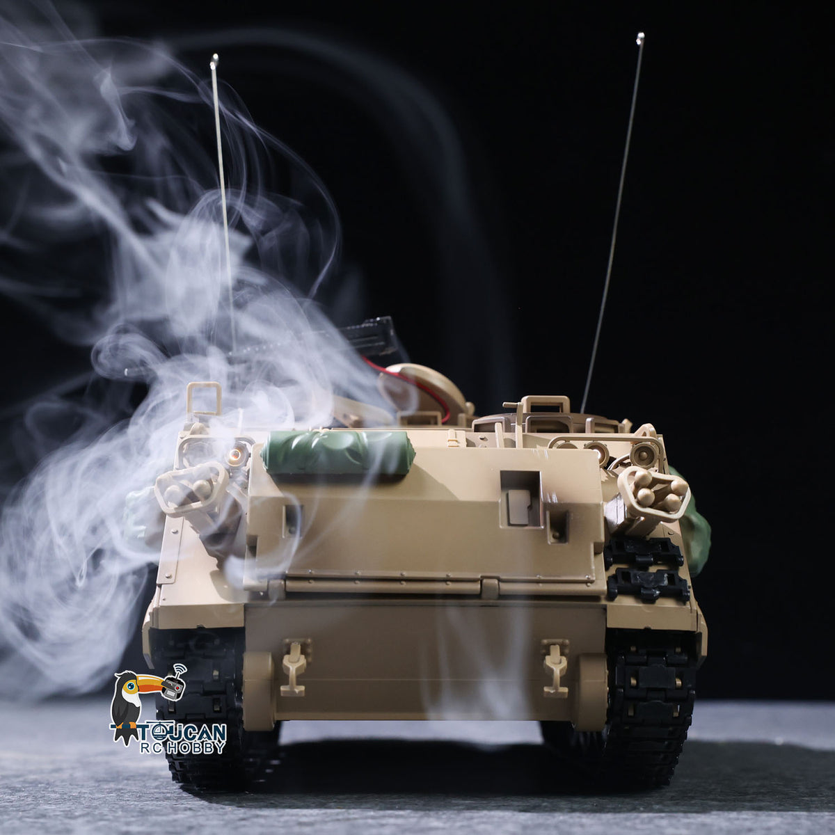 1/16 RC Military Vehicle TD LED Headlights and Taillights Night Illumination