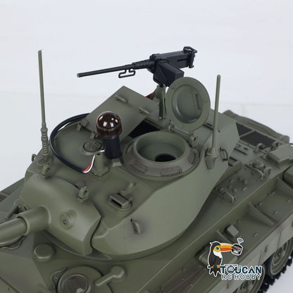 1/16 RC Light Tank M2402 320 Degree Turret Rotation Demonstration