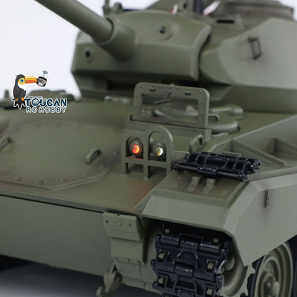 1/16 RC Plastic Tank M2402 Durable Plastic Gearbox Under Chassis View