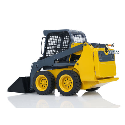 SM450 Metal 1/14 Loader with Hydraulic System and Skid Steer Drive featuring Sound Light Module and Full Electronics Package Battery Included