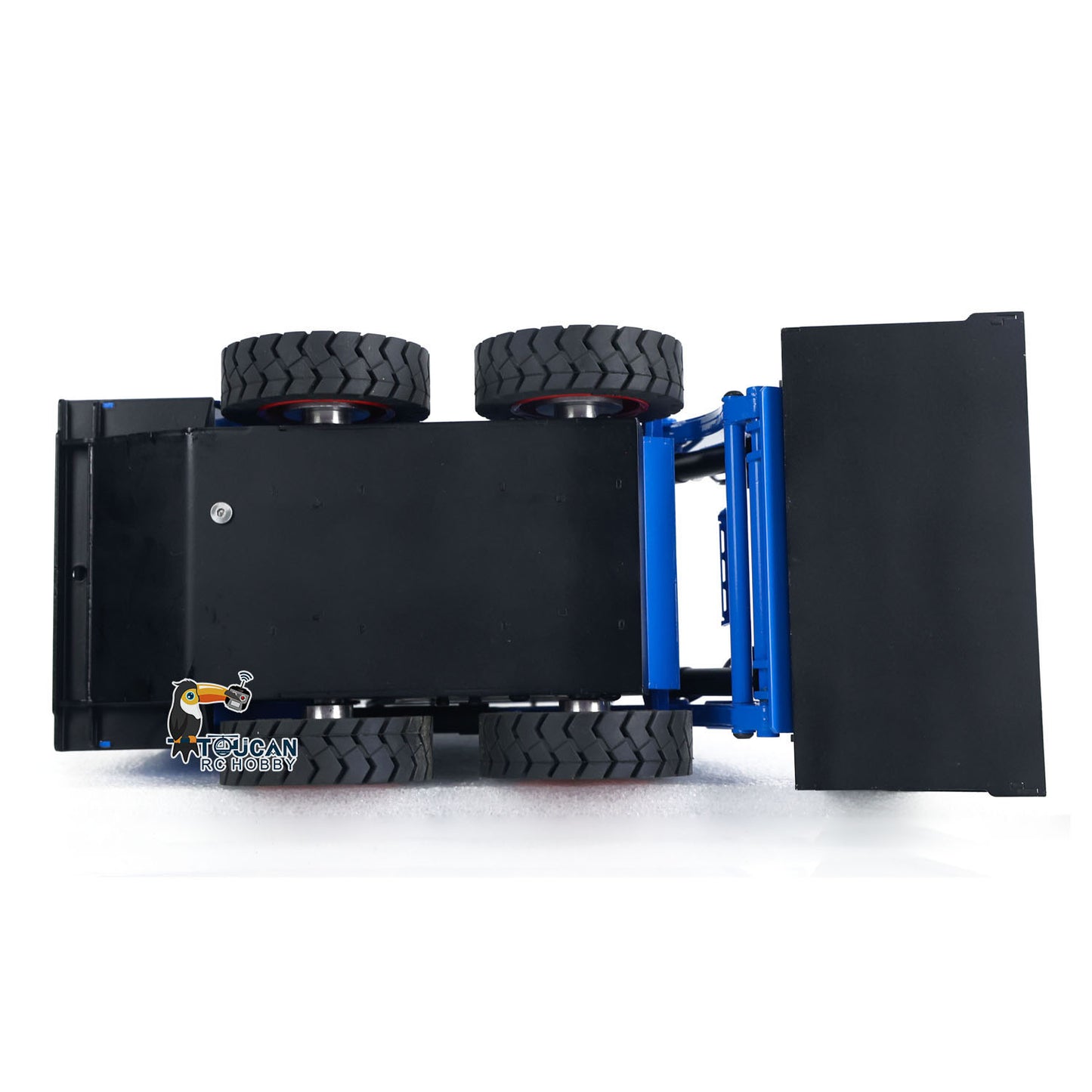 SM450 Metal 1/14 Loader Skid Steer Hydraulic Wheeled with FlySky I6S Radio including Lights Sound Battery and Charger