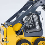 SM450 Metal 1/14 Loader Wheeled Hydraulic with Skid Steering and Sound System plus FlySky Radio Battery Charger Ready to Run