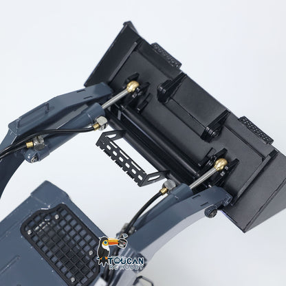 SM450 Metal 1/14 Loader Hydraulic Skid Steer with I6S Transmitter and 3S Battery Charger including ESC Servo Motor and Light Kit
