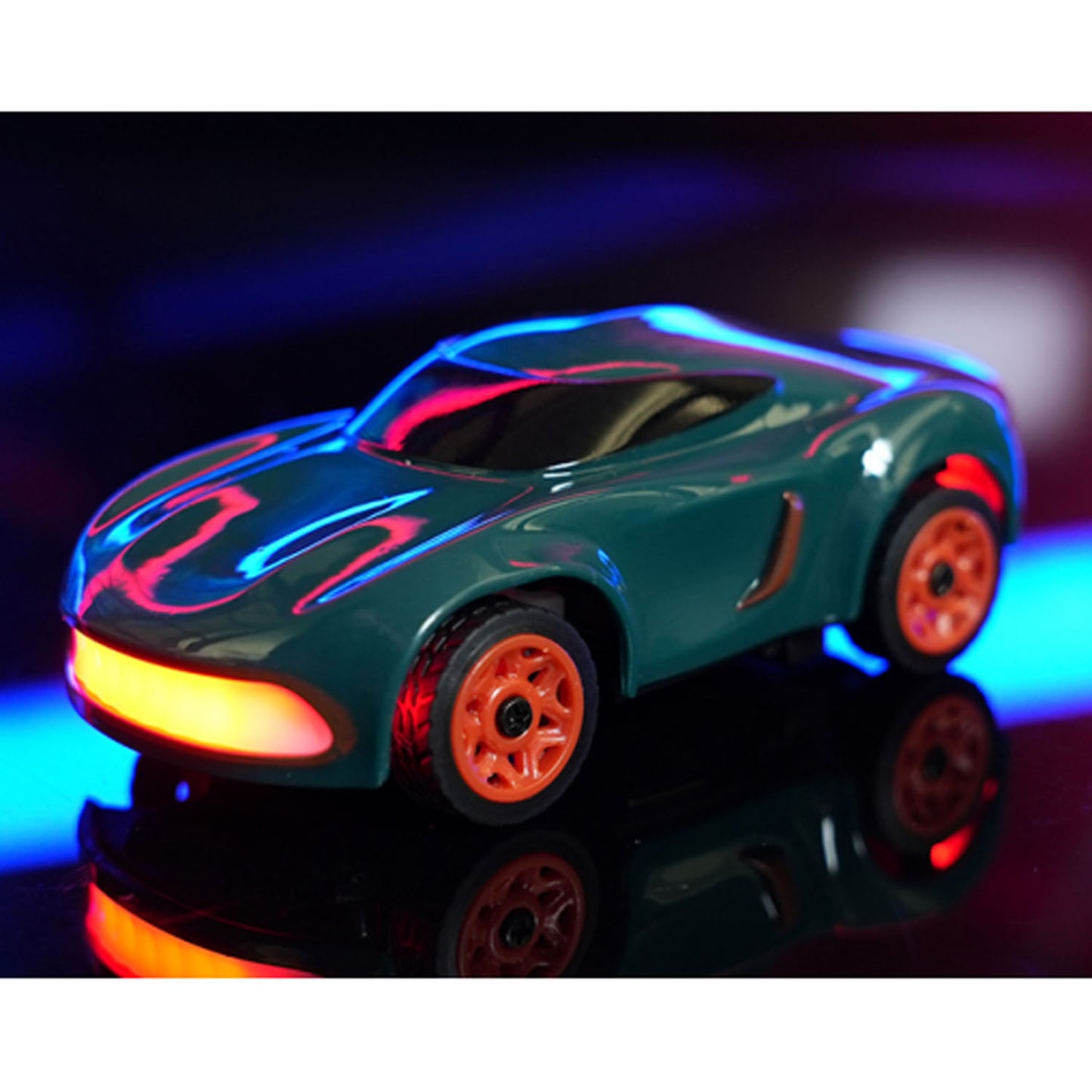 1/64 RC MINI High Speed Desktop Drift Car Q197 2,4 GHz Fernbedienung Allradantrieb Automodell RTR Batterie Bunte Lichter