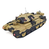 1/16 RC Battle Tank CoolBank Crusader MK III 2.4G Remote Control RTR Military Tank Model 360degree Turret Rotary Smoke Sound Lights