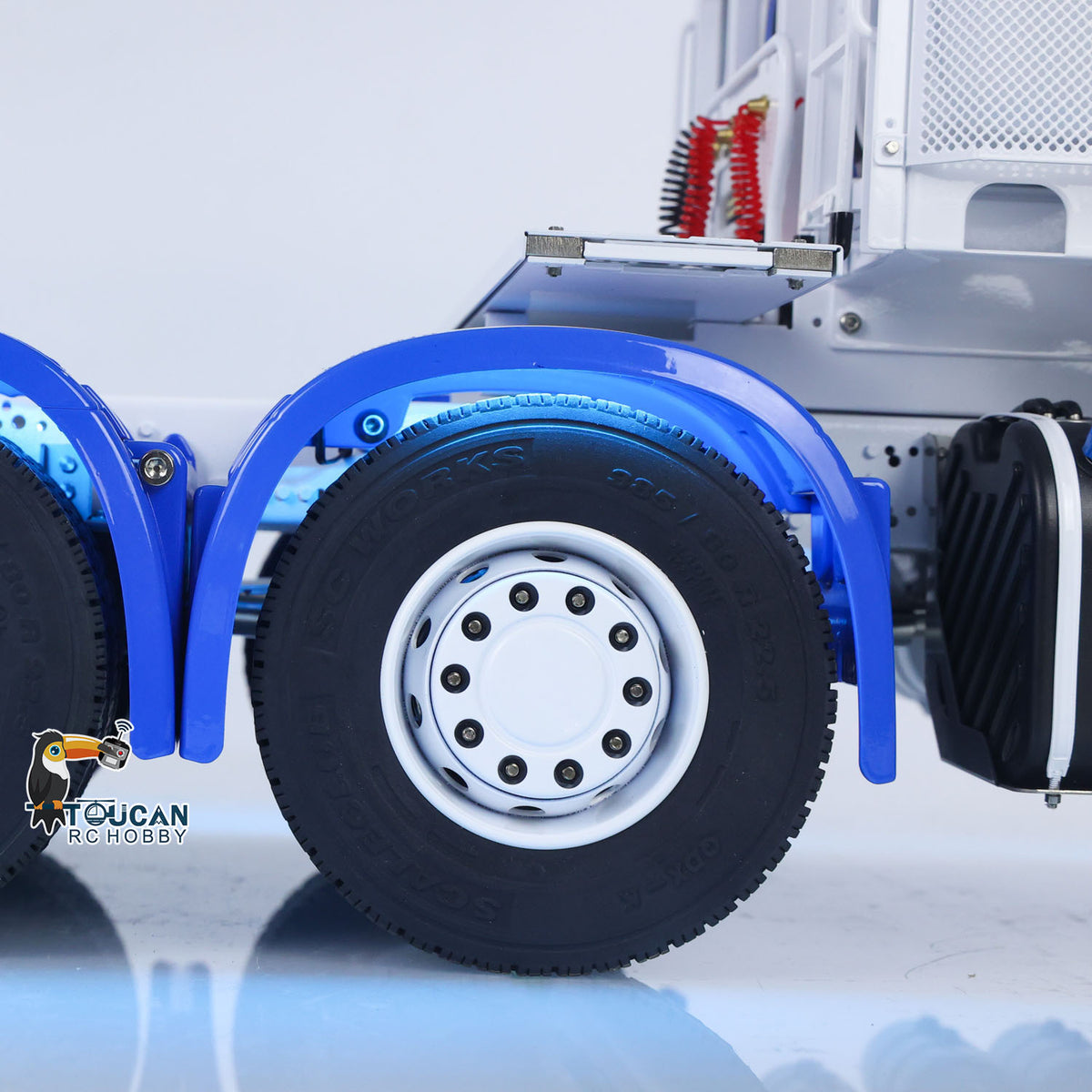 1/14 RC Tractor Truck 10x10 Metal Chassis Unitru-04 ST8 Remote Controller 2S Battery E350 Charger