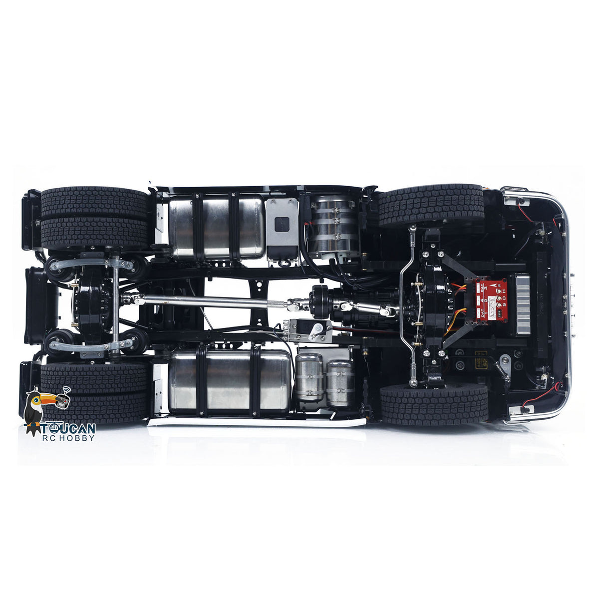 1/14 RC Tractor Truck Unitru 05 770S Simulated Smoke Output Proportional to Throttle