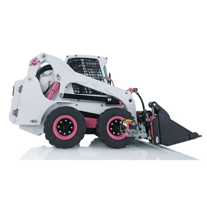 TOUCAN RC HOBBY LESU Aoue LT5H 1/14 Metal RC Wheeled Loader Skid-Steer Hydraulic Engineering Truck Light Sound System Flysky I6S Controller