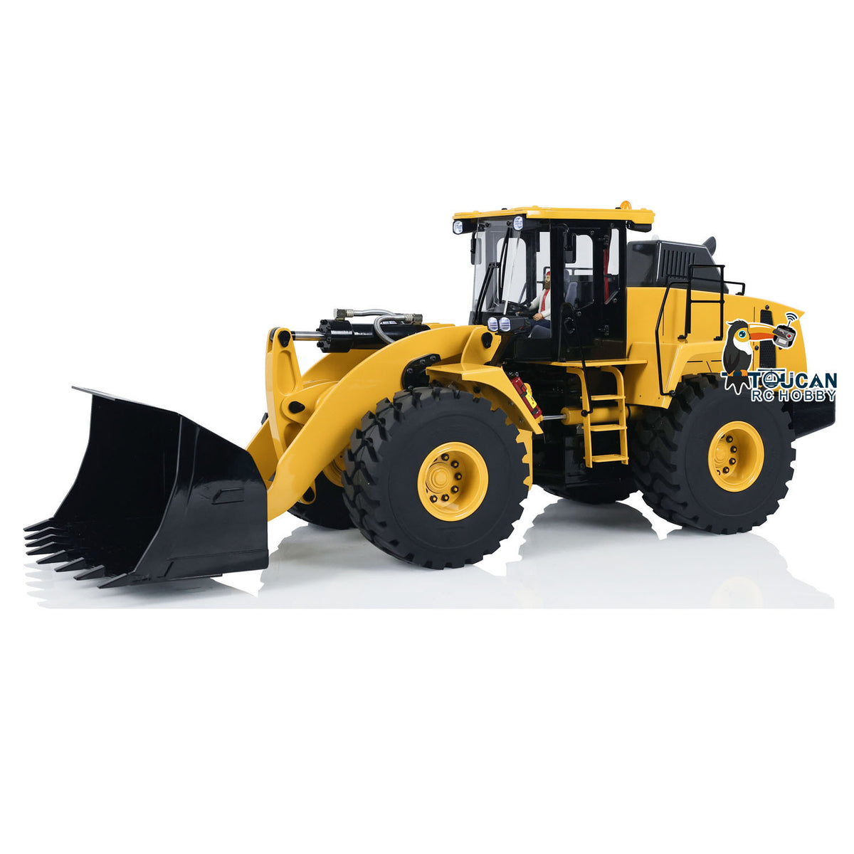  1/14 RC Hydraulic Loader XDRC Metal 35kg Digging Power Top View