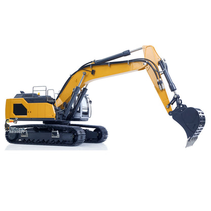 XDRC 945 Metal 1/14 Excavator Full Hydraulic RTR with 5CH Valve, PL18EV Radio, Sound System, and Lights  