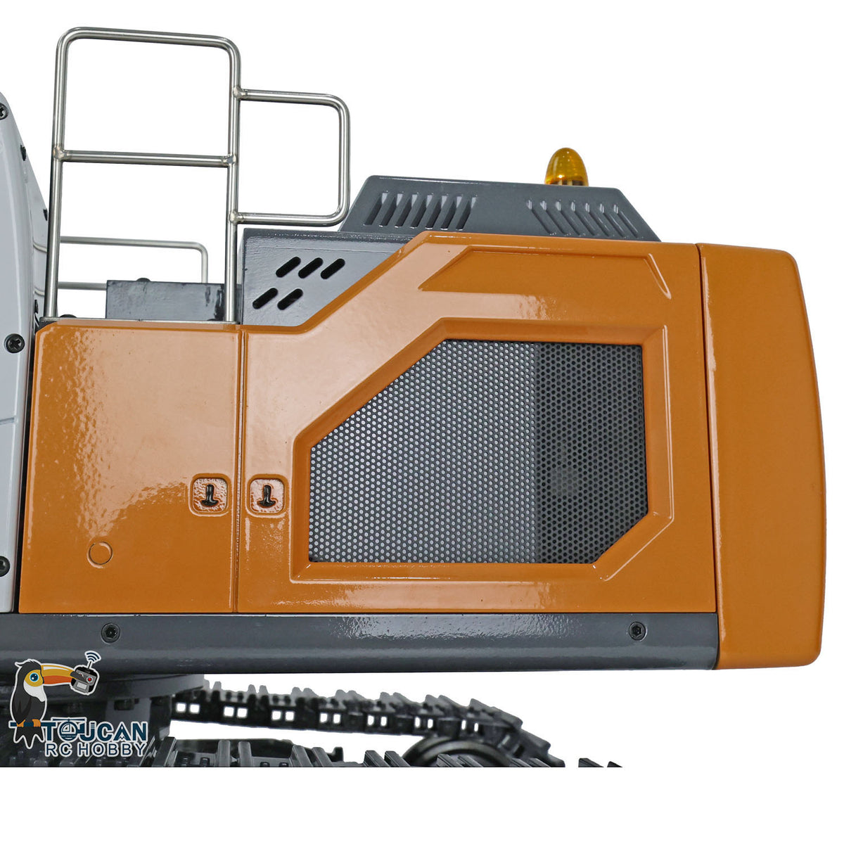 XDRC 945 Metal 1/14 Excavator Hydraulic RTR with FS I6S Radio, Brushless Motor, and Light Kit  