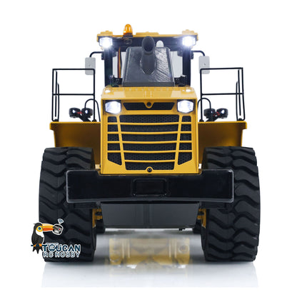 1/14 XDRC RC Wheel Loader Hydraulic System and ESC Motor Assembly Rear Angle