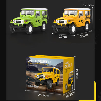 1/16 HG 4x4 RC Geländewagen FJ40 Elektrische Fernbedienung Crawler Land Cruiser Auto Lackiert Zusammengebaut Simulation Hobby 