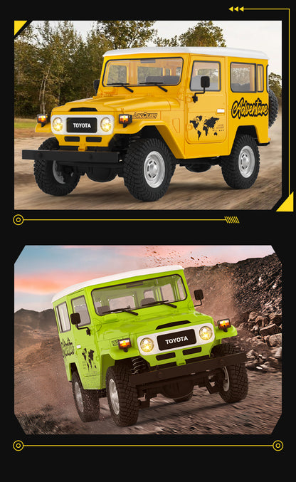 1/16 HG 4x4 RC Geländewagen FJ40 Elektrische Fernbedienung Crawler Land Cruiser Auto Lackiert Zusammengebaut Simulation Hobby 