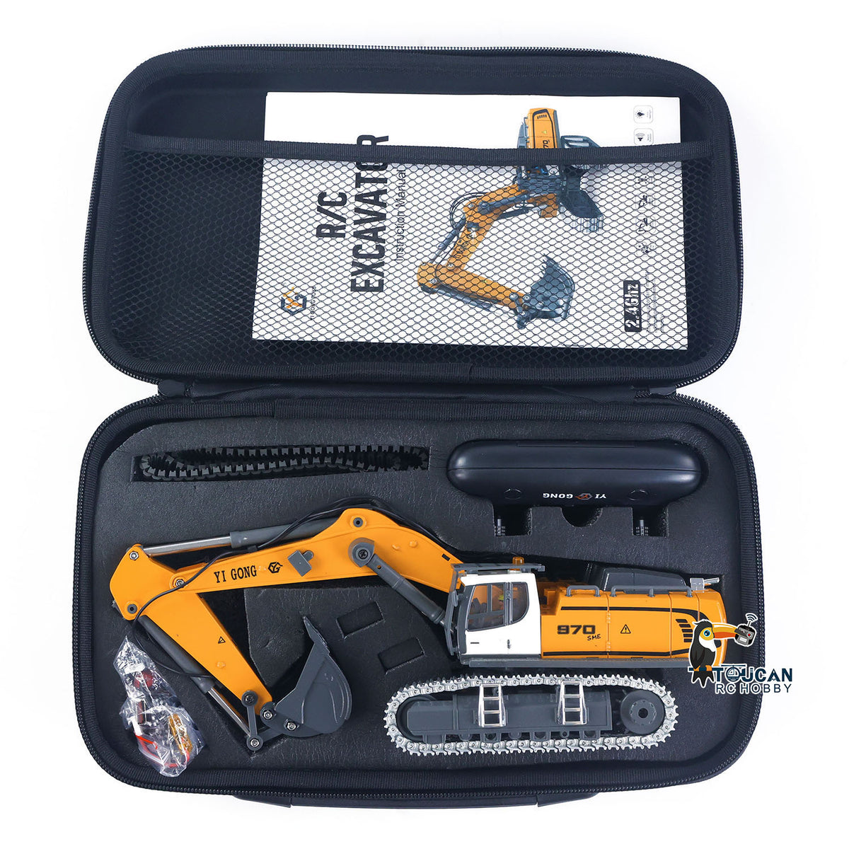  1/50 YIGONG RC Excavator Arm Spotlights Night Illumination Effect