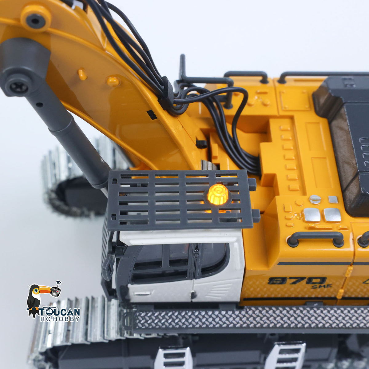 1/50 YIGONG RC Excavator Assembled Painted Factory Finished Yellow Color