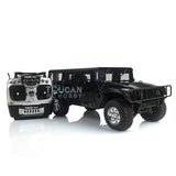 1/10 RC 4x4 truck black assembled includes 160A brushed ESC 9KG servo and 2.4GHz radio