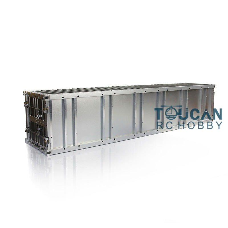 Toucanrc 1/14 Maßstab Vollmetall 40ft Container für Tamiyaya 1/14 RC Traktor LKW Anhänger Fernbedienung Fahrzeug rl
