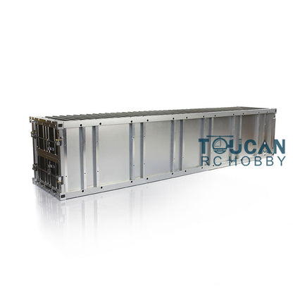 Toucanrc 1/14 Maßstab Vollmetall 40ft Container für Tamiyaya 1/14 RC Traktor LKW Anhänger Fernbedienung Fahrzeug rl