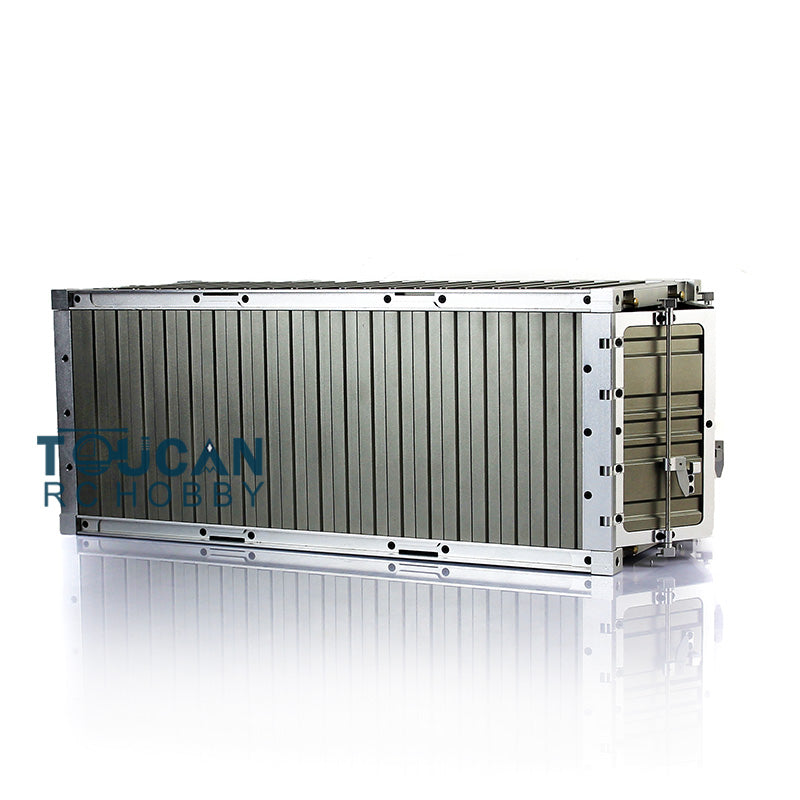 Toucanrc 20ft Vollmetall-Containerbox 436MM für Tamiyaya LESU 1/14 RC Traktor-LKW-Anhänger Modellfahrzeuge s