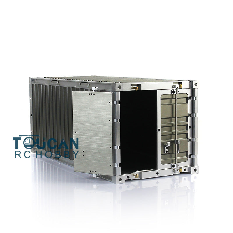 Toucanrc 20ft Vollmetall-Containerbox 436MM für Tamiyaya LESU 1/14 RC Traktor-LKW-Anhänger Modellfahrzeuge s