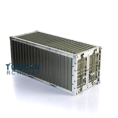 Toucanrc 20ft Vollmetall-Containerbox 436MM für Tamiyaya LESU 1/14 RC Traktor-LKW-Anhänger Modellfahrzeuge s