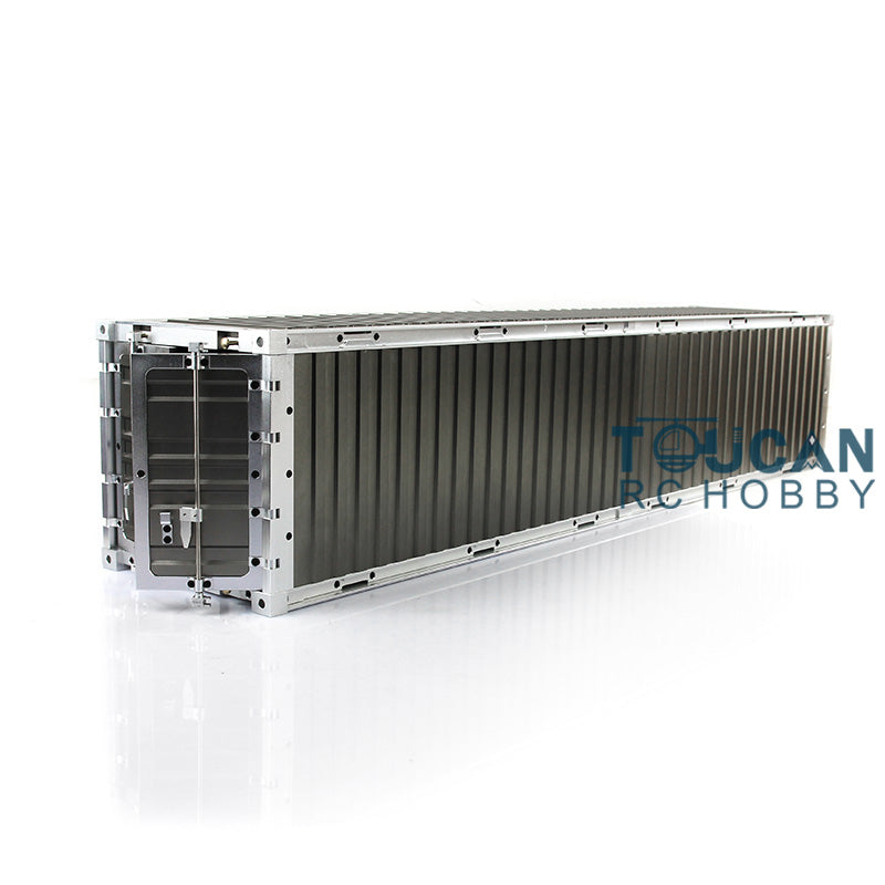 Toucanrc 1/14 Maßstab Vollmetall 40ft Container für Tamiyaya 1/14 RC Traktor LKW Anhänger Fernbedienung Fahrzeug rl