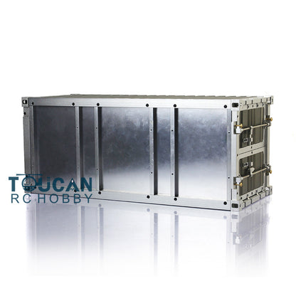 Toucanrc 20ft Vollmetall-Containerbox 436MM für Tamiyaya LESU 1/14 RC Traktor-LKW-Anhänger Modellfahrzeuge s