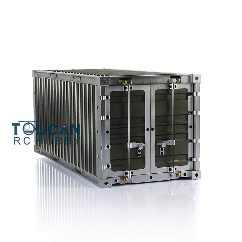 Toucanrc 20ft Vollmetall-Containerbox 436MM für Tamiyaya LESU 1/14 RC Traktor-LKW-Anhänger Modellfahrzeuge s