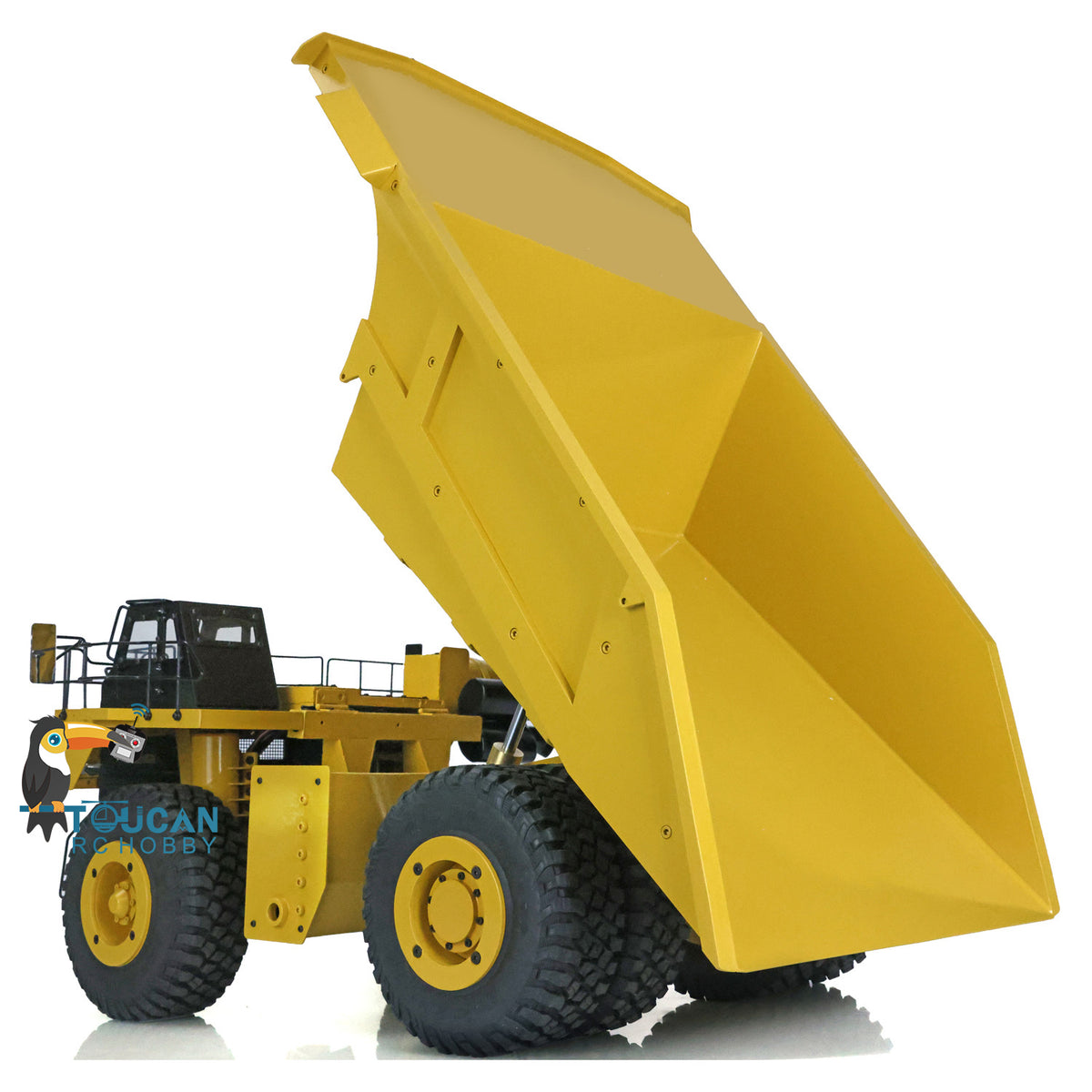 LZGH-C793D 1/20 Metal Hydraulic RC Mining Dump Truck w/Light Warning Sound No Battery Charger