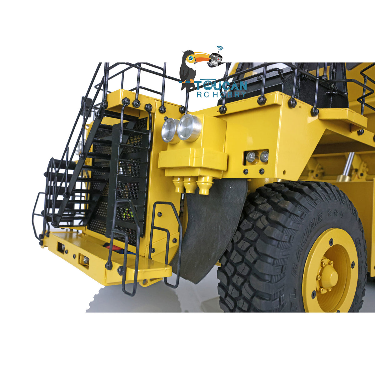 LZGH-C793D 1/20 Scale Heavy Duty Metal Hydraulic Tipper Mining Truck Complete Set Without Battery or Charger